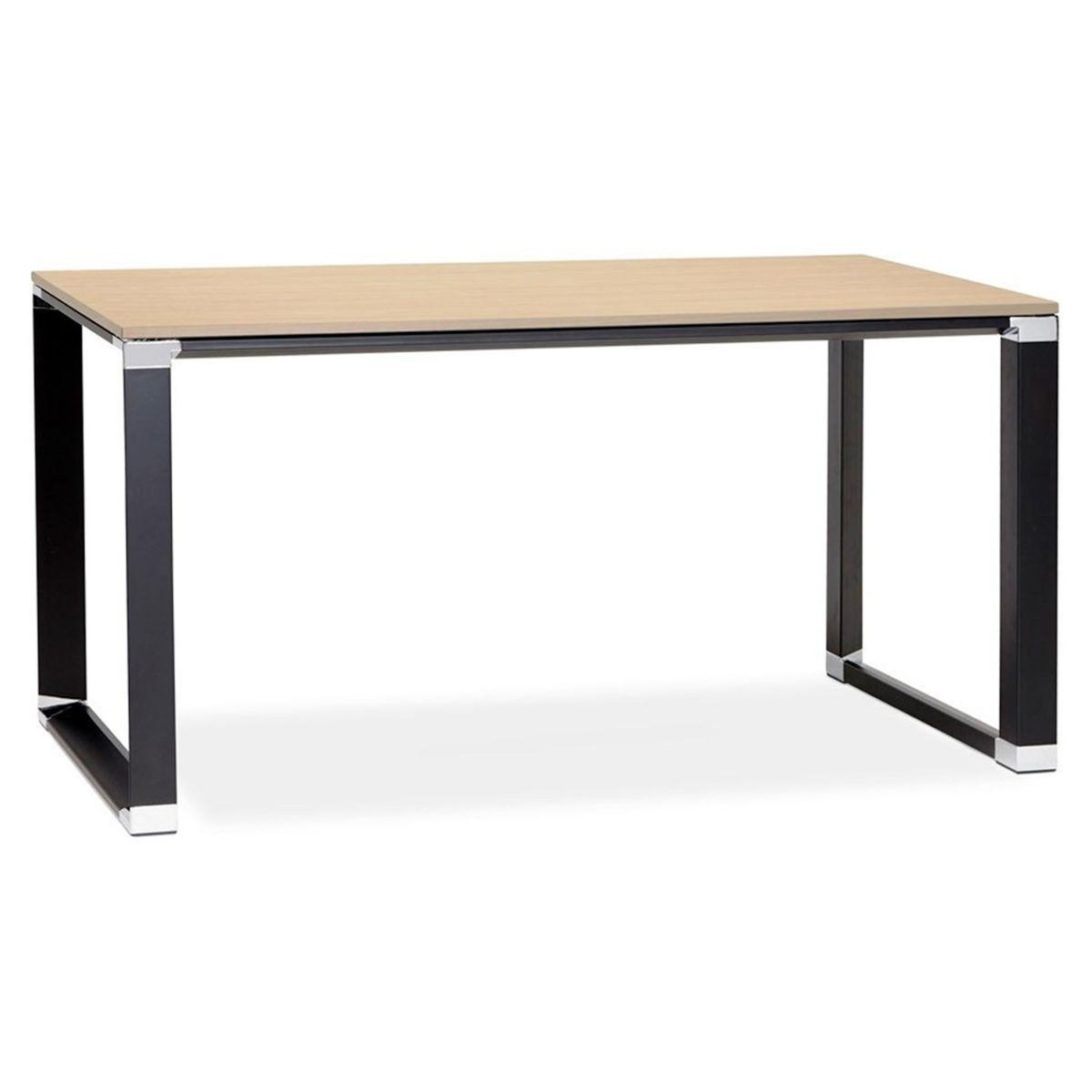 Paris Prix Bureau Design Bois & Métal  Lumio  140cm Naturel