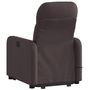 Voir la diapositive 4 : VIDAXL Fauteuil inclinable de massage electrique Marron fonce Tissu