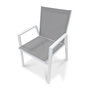 Voir la diapositive 2 : Paris Prix Fauteuil de Jardin Empilable  Floride  86cm Blanc