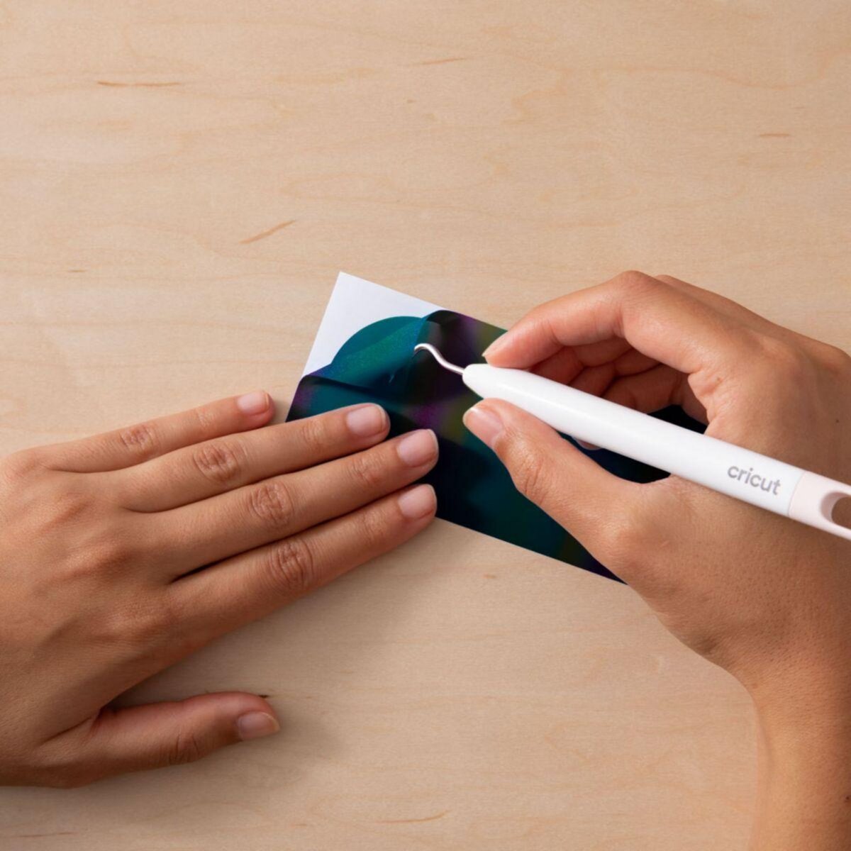 CRICUT Accessoire Thermocollant reflechissant  Arc en ciel