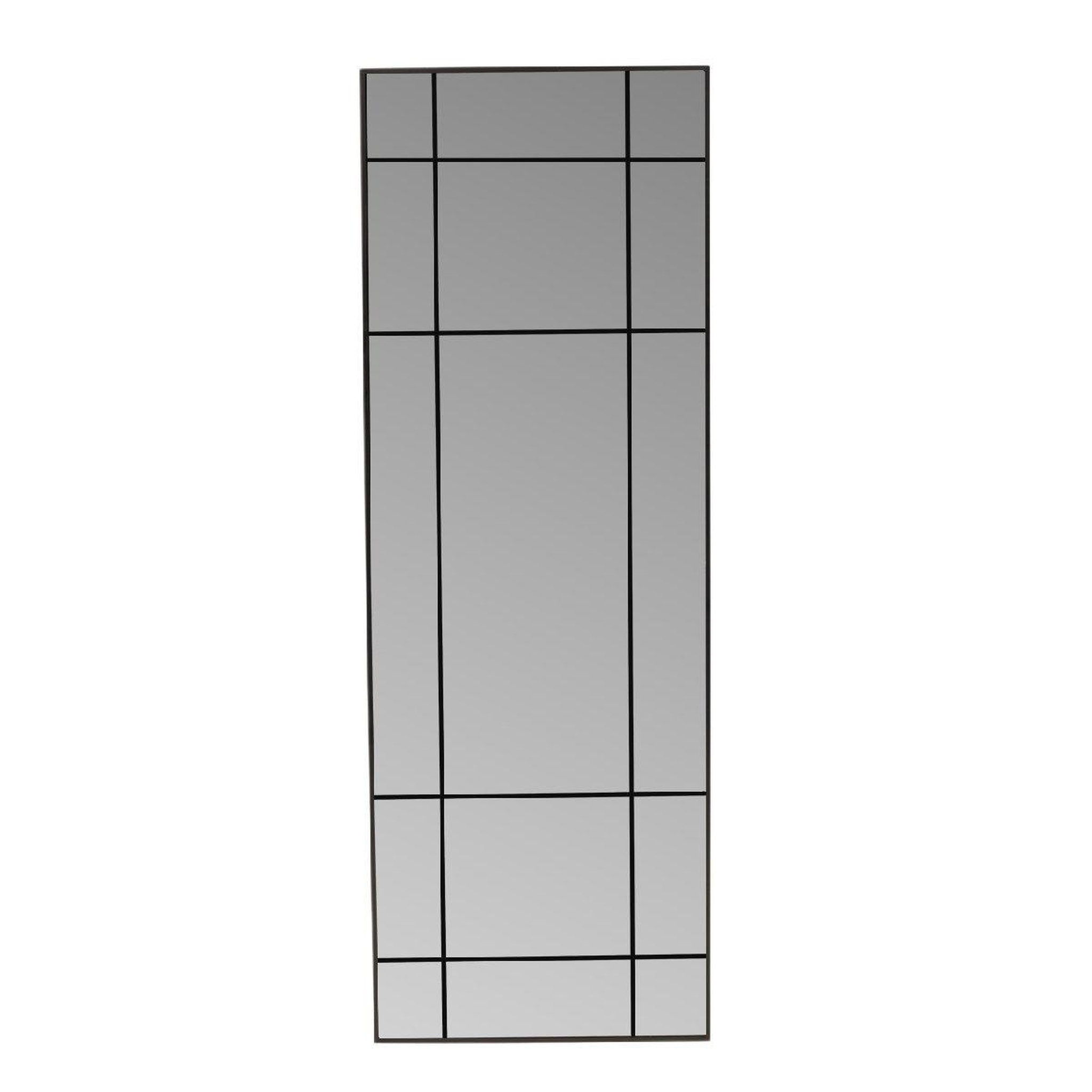 Paris Prix Miroir mural déco  lake  180cm noir