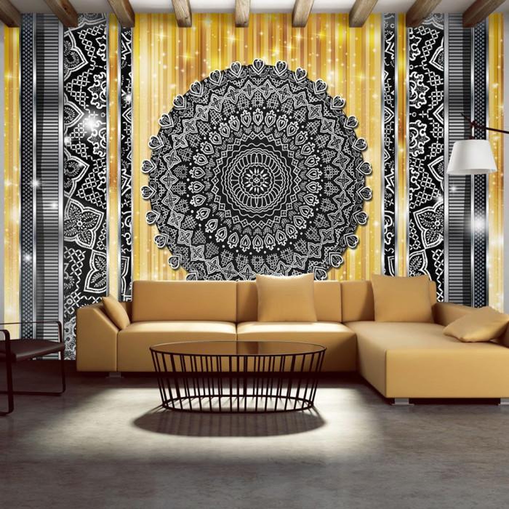 Paris Prix Papier Peint  Incorporeal Circle. Coloris disponibles : Multicolore