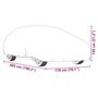 Voir la diapositive 6 : VIDAXL Housse de voiture berline avec sangles a boucle complete L