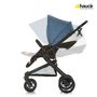 Voir la diapositive 6 : HAUCK Poussette combinée trio bleu jean Atlantic