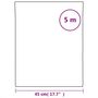 Voir la diapositive 6 : VIDAXL Films pour fenetre 2 pcs depoli motif de fleurs PVC