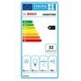 Voir la diapositive 2 : BOSCH Hotte décorative inclinée 80cm 768m3/h noir - DWK87FN60