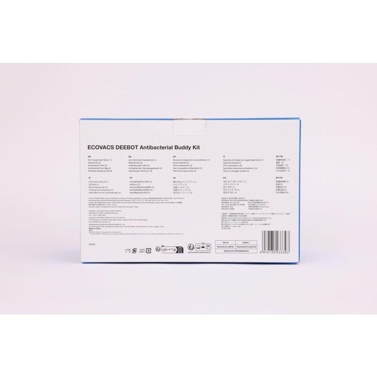 ECOVACS Kit accessoires pour X5 Omni et X5 Pro Omni