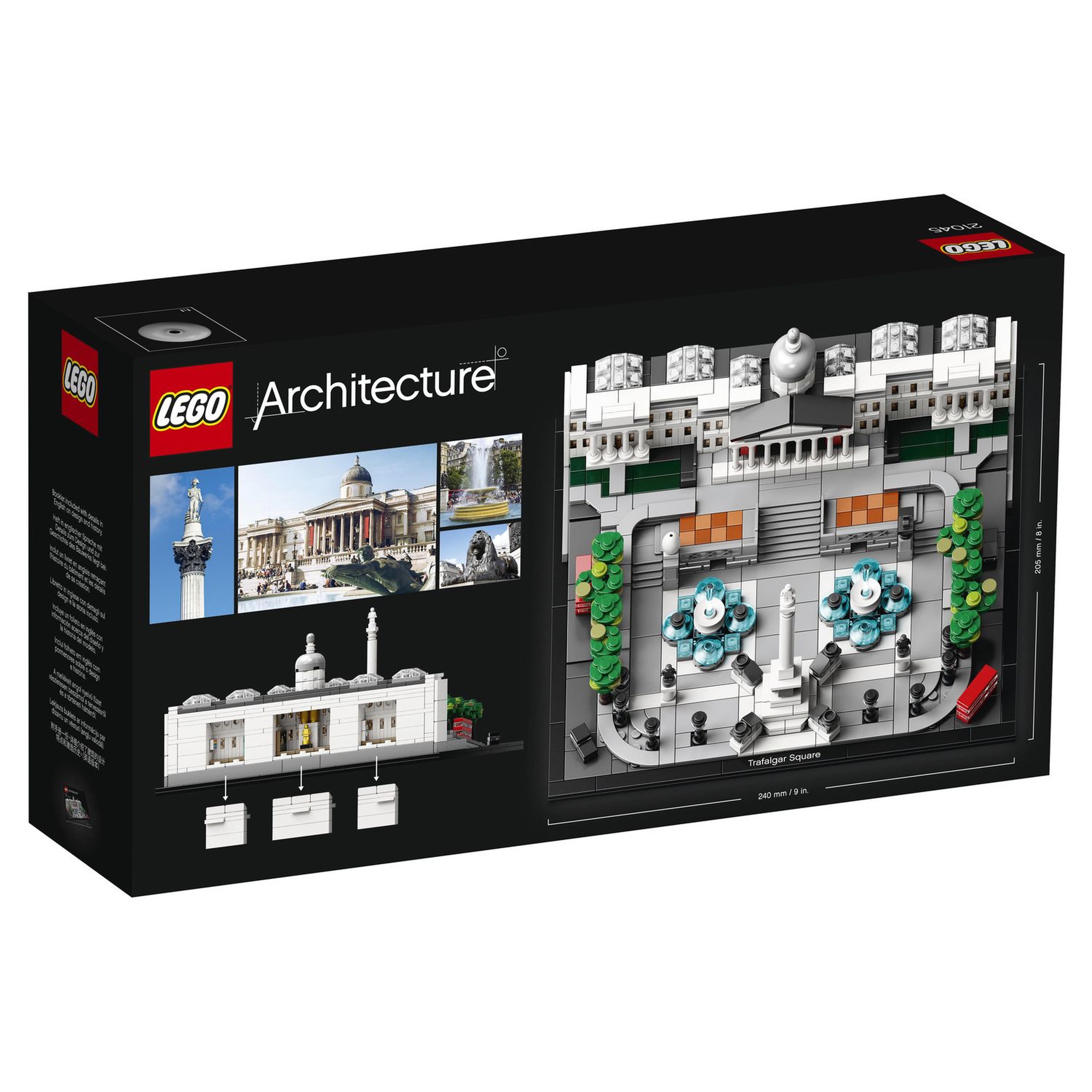 Voir la diapositive 7 : LEGO Architecture 21045 - Trafalgar Square