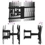 Voir la diapositive 6 : VIDAXL Support TV mural pour écran 37 80 pouces max VESA 600x400 mm