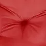 VIDAXL Coussin de banc de jardin rouge 180x50x7 cm tissu oxford