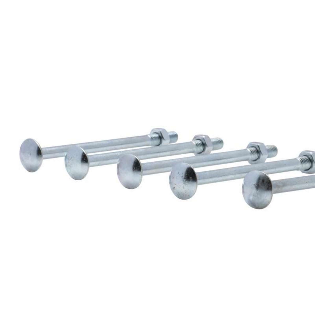  Boulon zingué TRCC Vissal Ø8x100mm  lot de 20 boulons