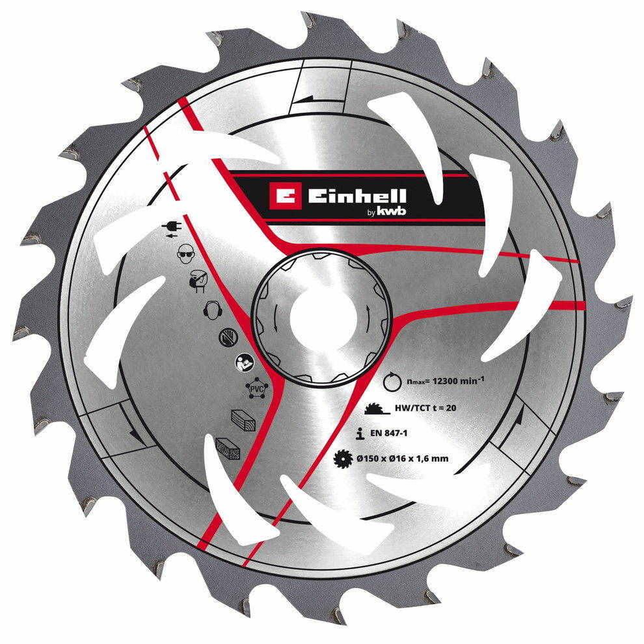 KWB Lame circulaire 150x16mm,20dts