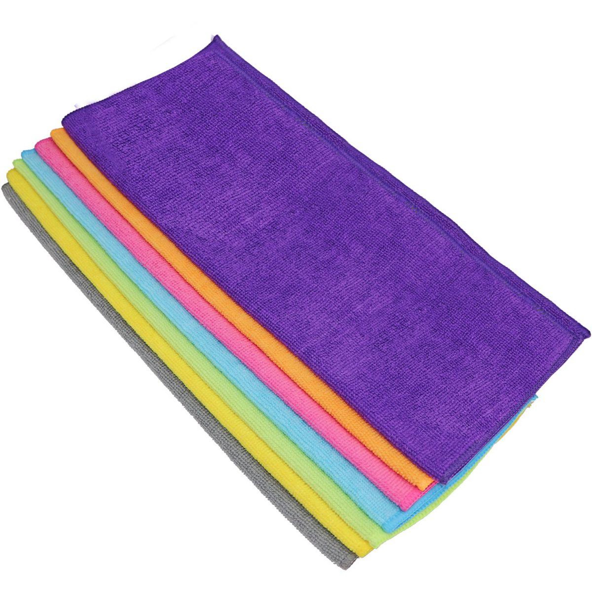 Voir la diapositive 4 : ESSENTIEL B Lingette microfibre Chiffon microfibre x7