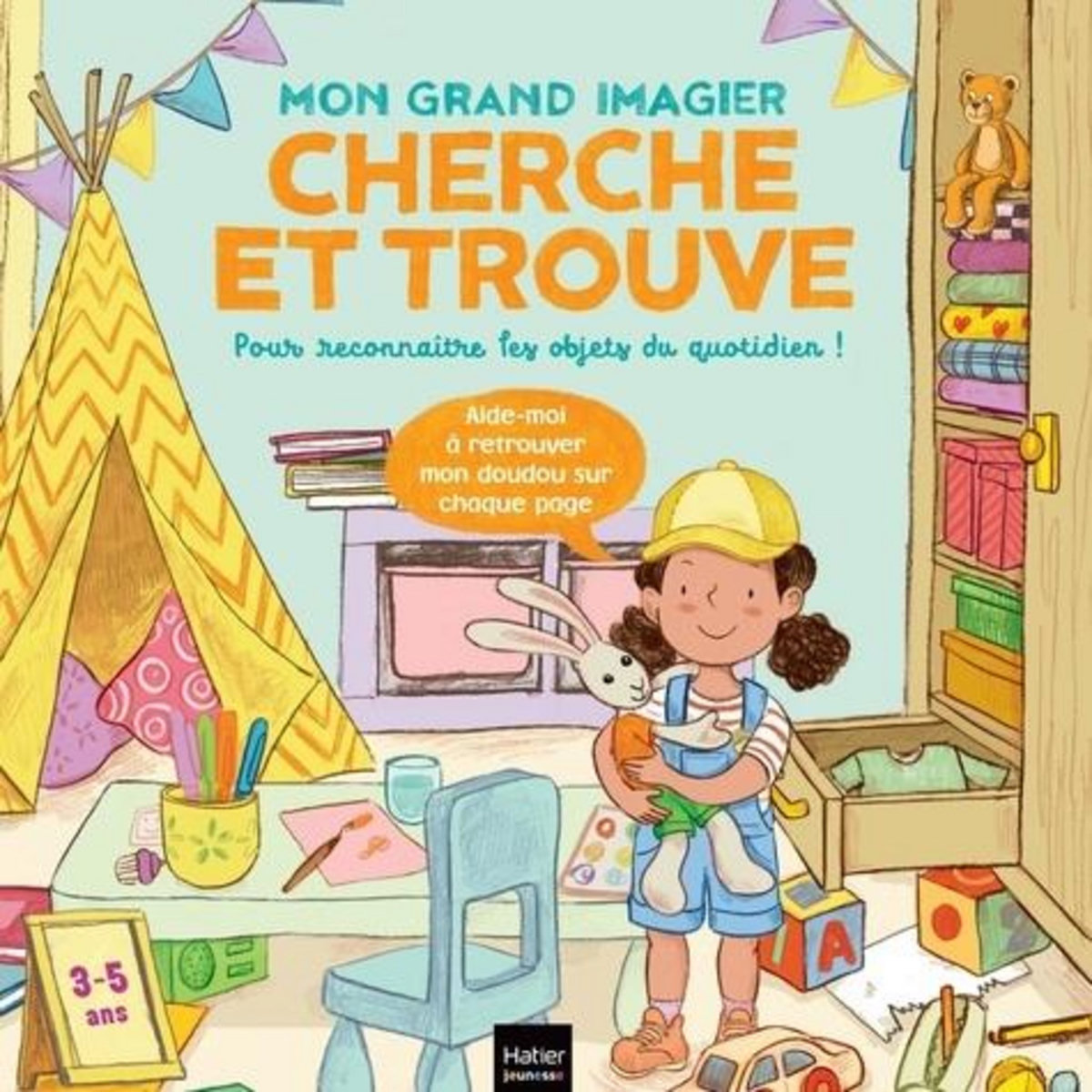 MON GRAND IMAGIER CHERCHE ET TROUVE. POUR RECONNAITRE LES OBJETS DU QUOTIDIEN !, Rubini Stéphanie