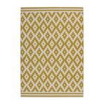 Paris Prix Tapis Géométrique à Poils Courts  Now III  Or. Coloris disponibles : Jaune
