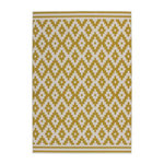 Paris Prix Tapis Géométrique à Poils Courts  Now III  Or. Coloris disponibles : Jaune