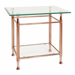 Paris Prix Table d'Appoint 2 Niveaux  Hyva  58cm Cuivre