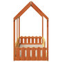 Voir la diapositive 5 : VIDAXL Cadre de lit d'enfants forme de maison sans matelas 80x200 cm