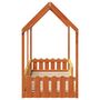Voir la diapositive 5 : VIDAXL Cadre de lit d'enfants forme de maison sans matelas 80x200 cm