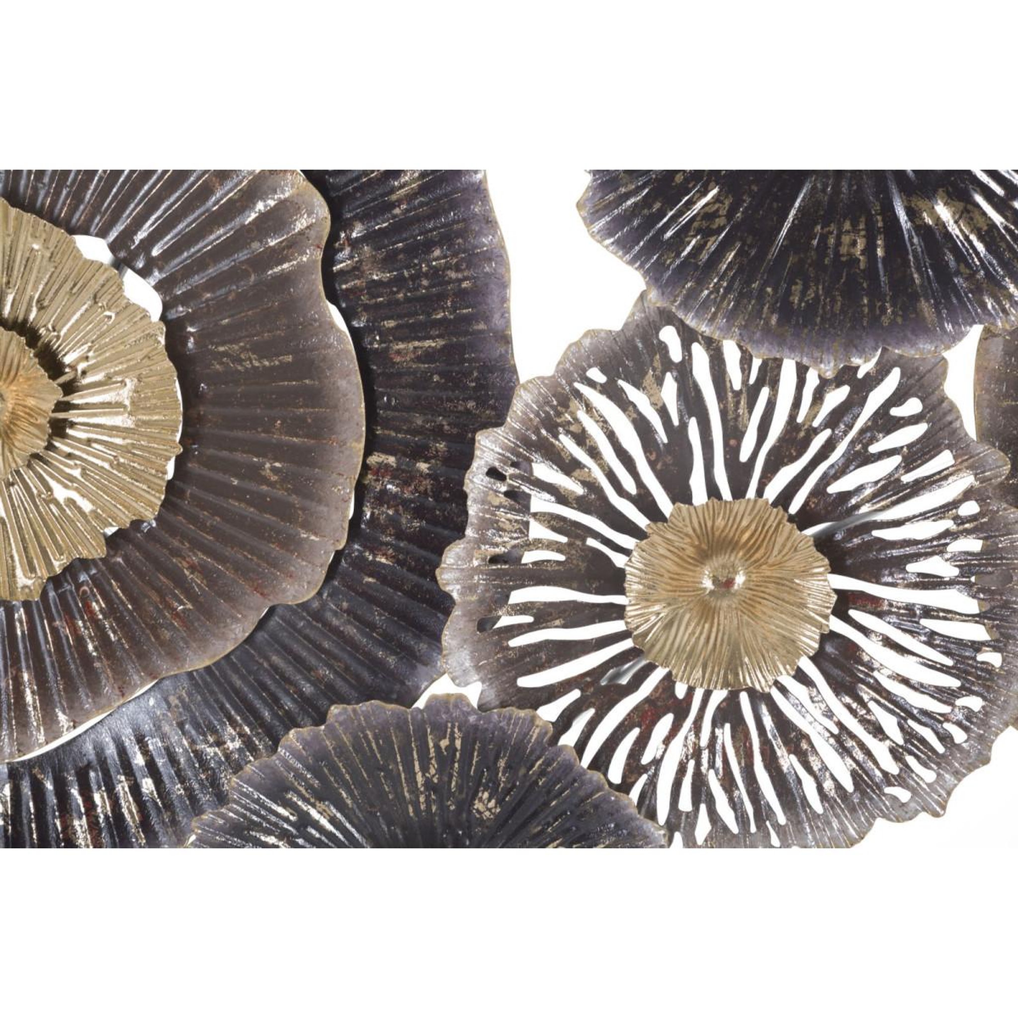 Voir la diapositive 2 : Paris Prix Décoration murale en métal  browny  167cm multicolore