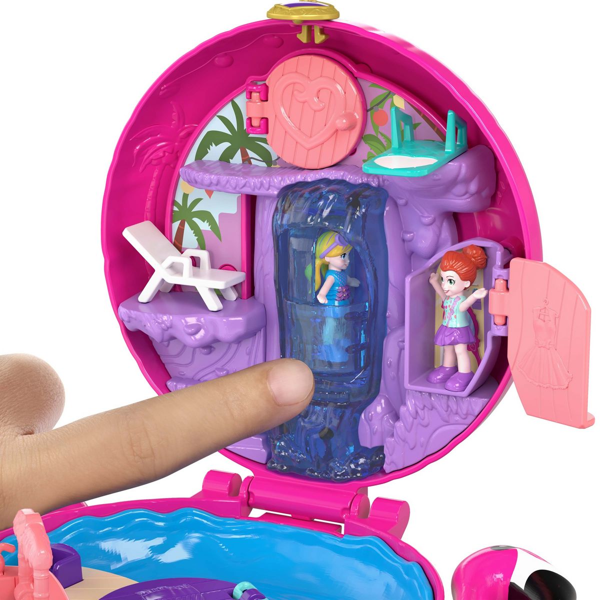 MATTEL La piscine du flamant rose - Polly pocket
