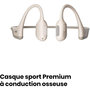 Voir la diapositive 2 : SHOKZ Casque OpenRun Pro Mini Beige