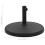 Voir la diapositive 6 : VIDAXL Socle rond de parasol Polyresine 19 kg Noir