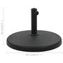 Voir la diapositive 6 : VIDAXL Socle rond de parasol Polyresine 19 kg Noir