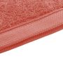 Voir la diapositive 3 : Lot de 2 gants de toilette uni en coton 600 g/m²