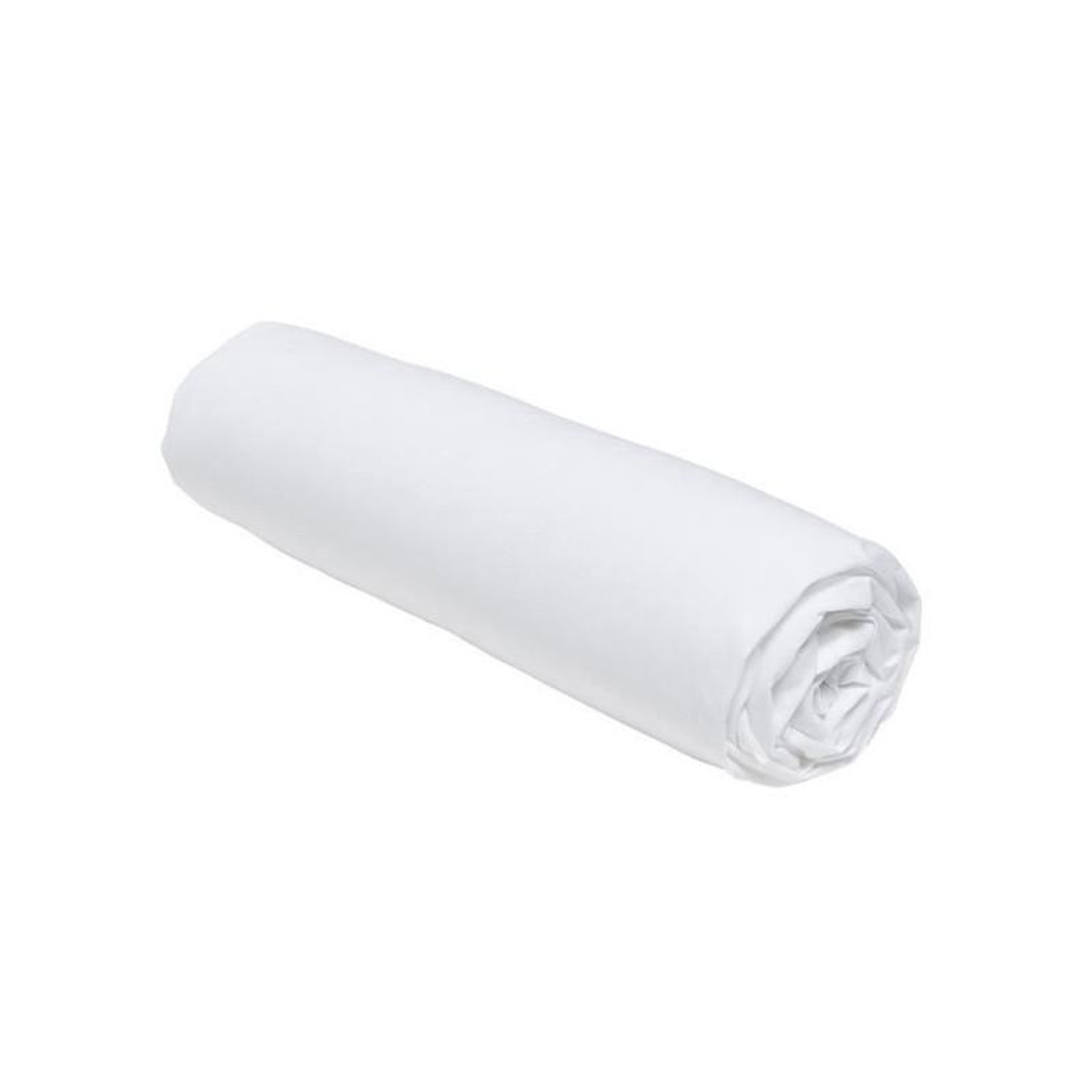 Today Drap housse TODAY Essential - 160 x 200+23 cm - 2 personnes - 100% Coton uni - Craie