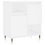 Voir la diapositive 2 : VIDAXL Buffet Blanc 60x35x70 cm Bois d'ingenierie