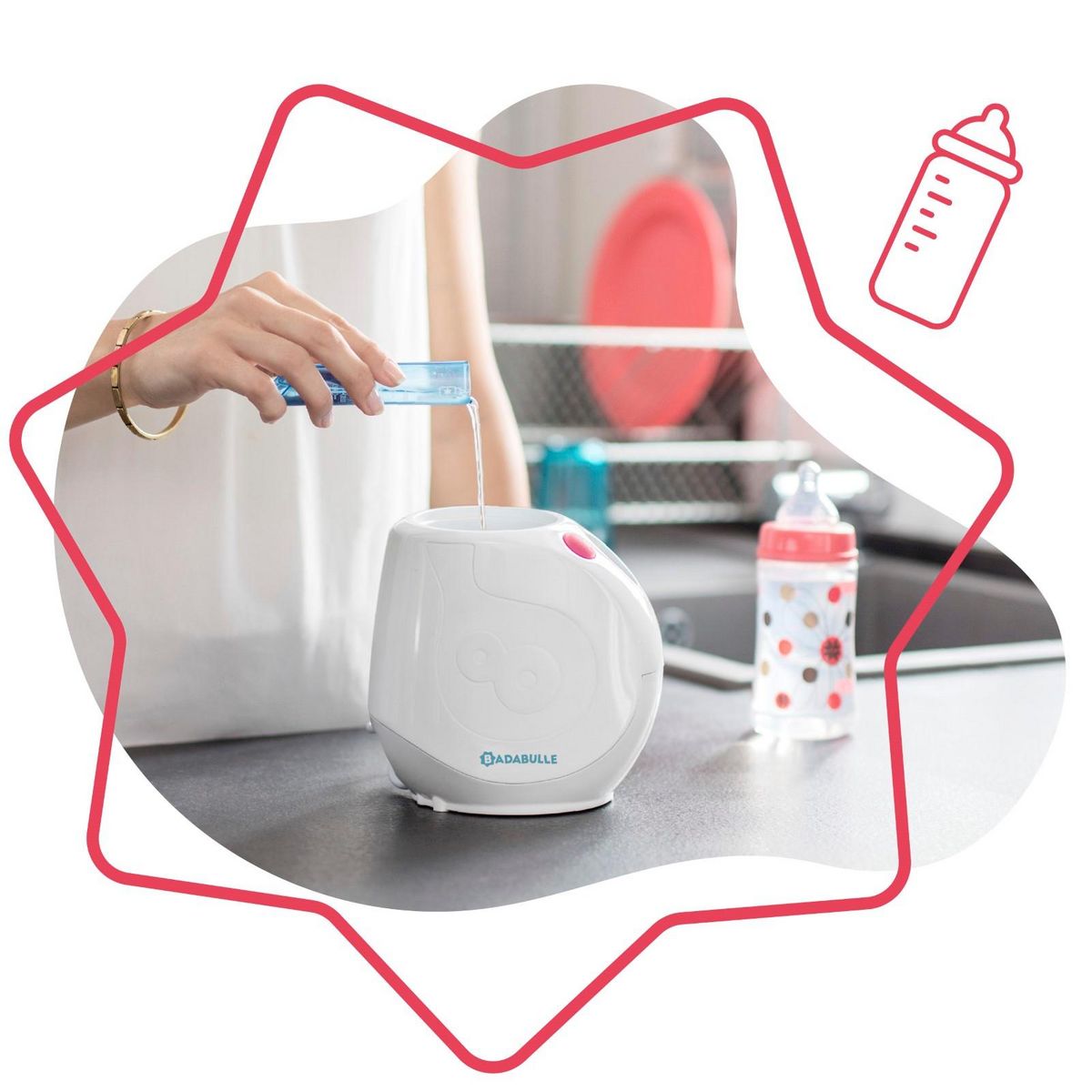 BADABULLE EASY BOTTLE WARMER