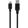 ADEQWAT Câble USB C vers USB noir 3m tréssé