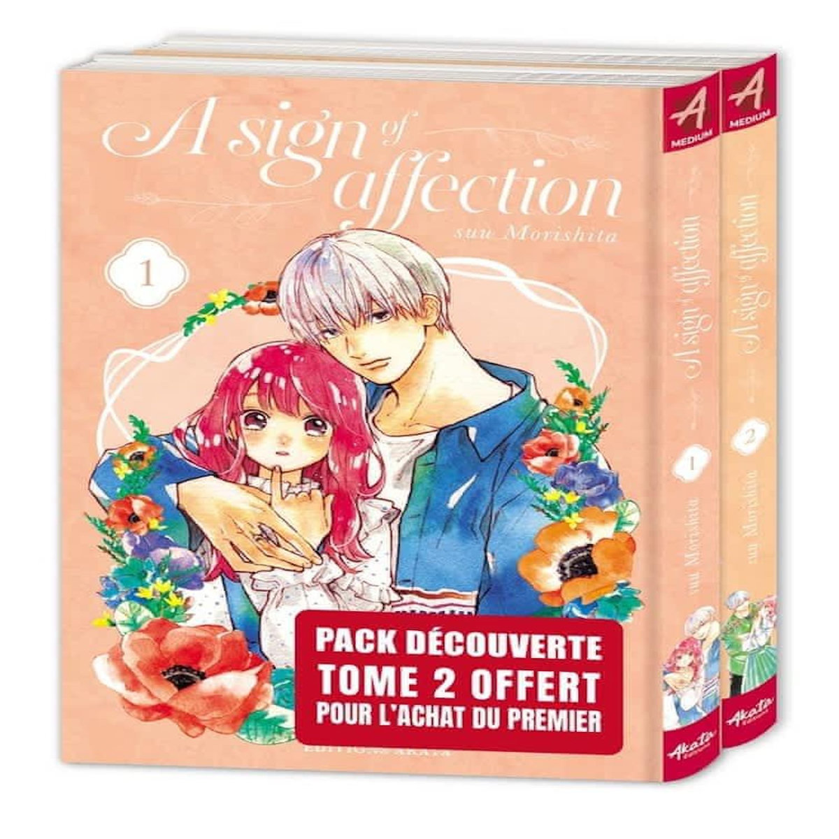 A SIGN OF AFFECTION TOME 1 ET 2 : PACK EN 2 VOLUMES. DONT TOME 2 OFFERT, Morishita Suu