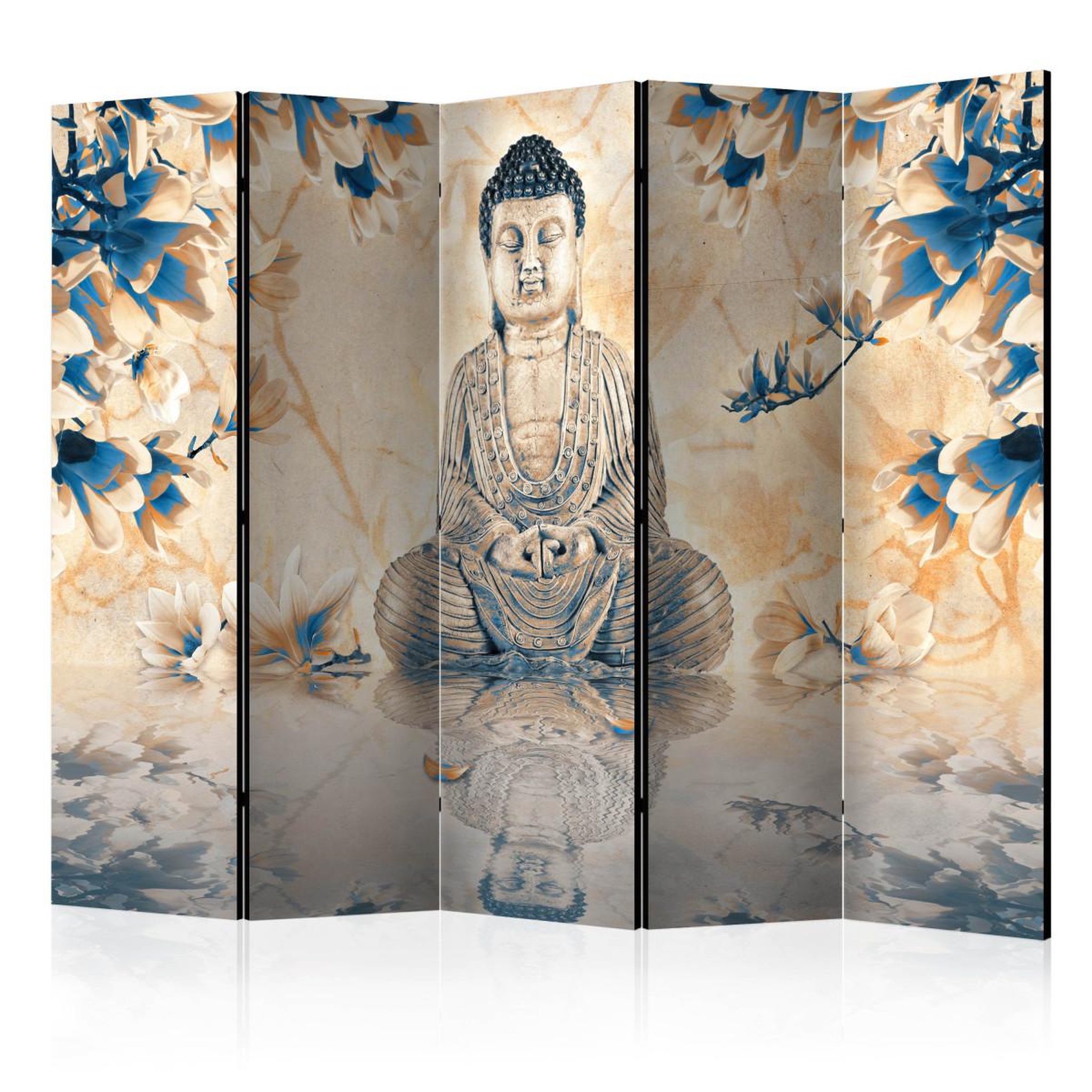 Paris Prix Paravent 5 volets  buddha of prosperity  172x225cm