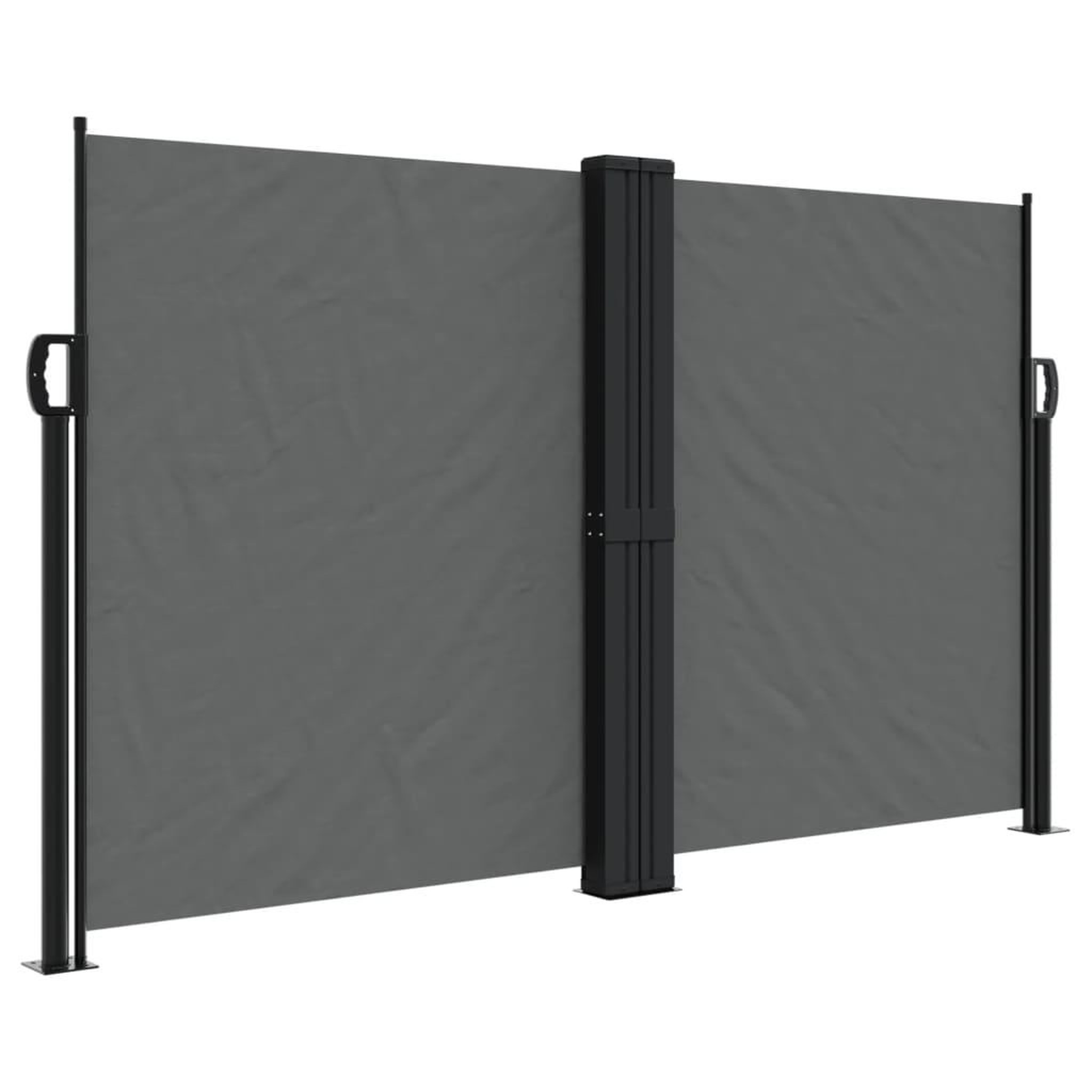 Voir la diapositive 2 : VIDAXL Auvent lateral retractable anthracite 140x1200 cm