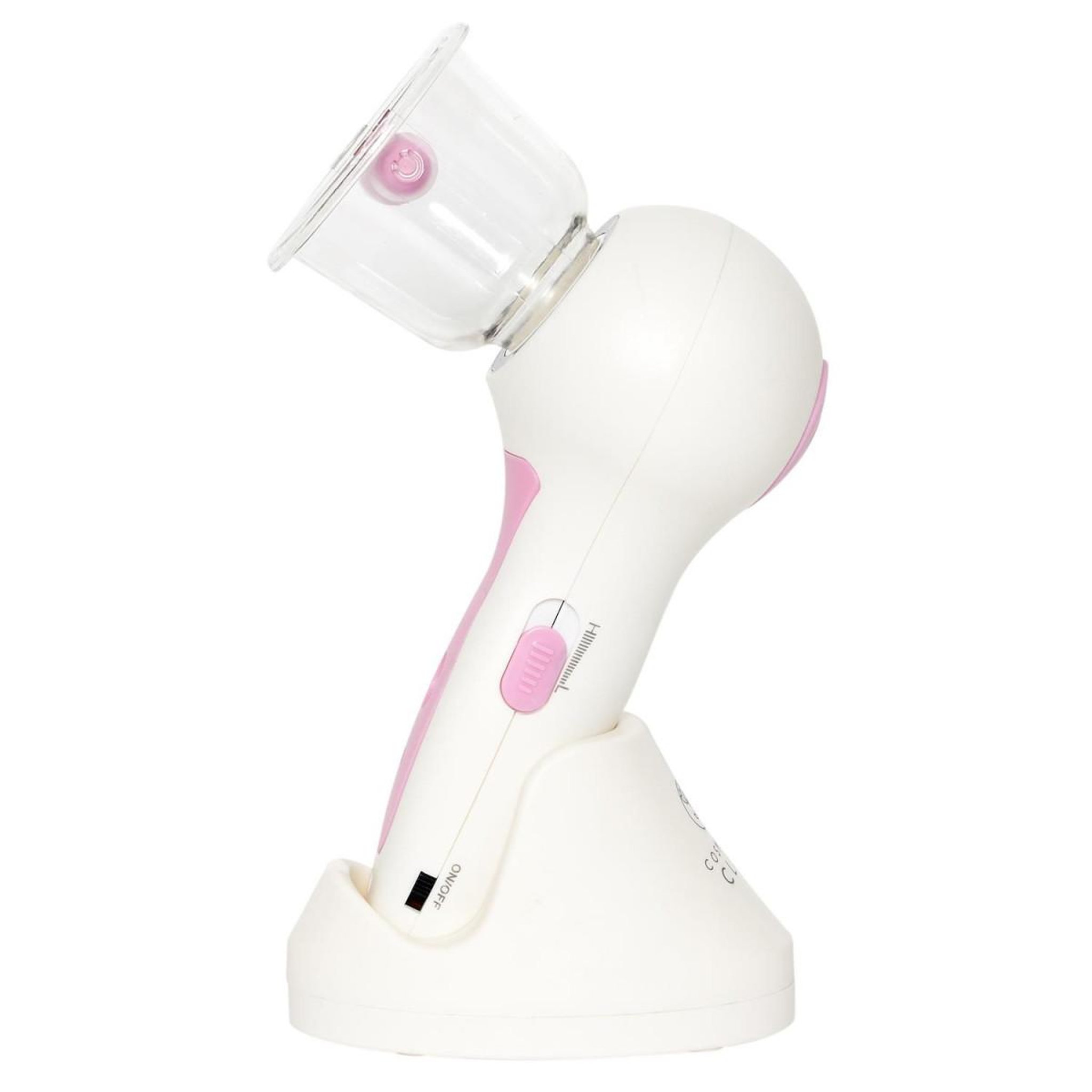 Voir la diapositive 4 : Cosmetic Club Ventouse aspirante  palper-rouler  23cm blanc & rose