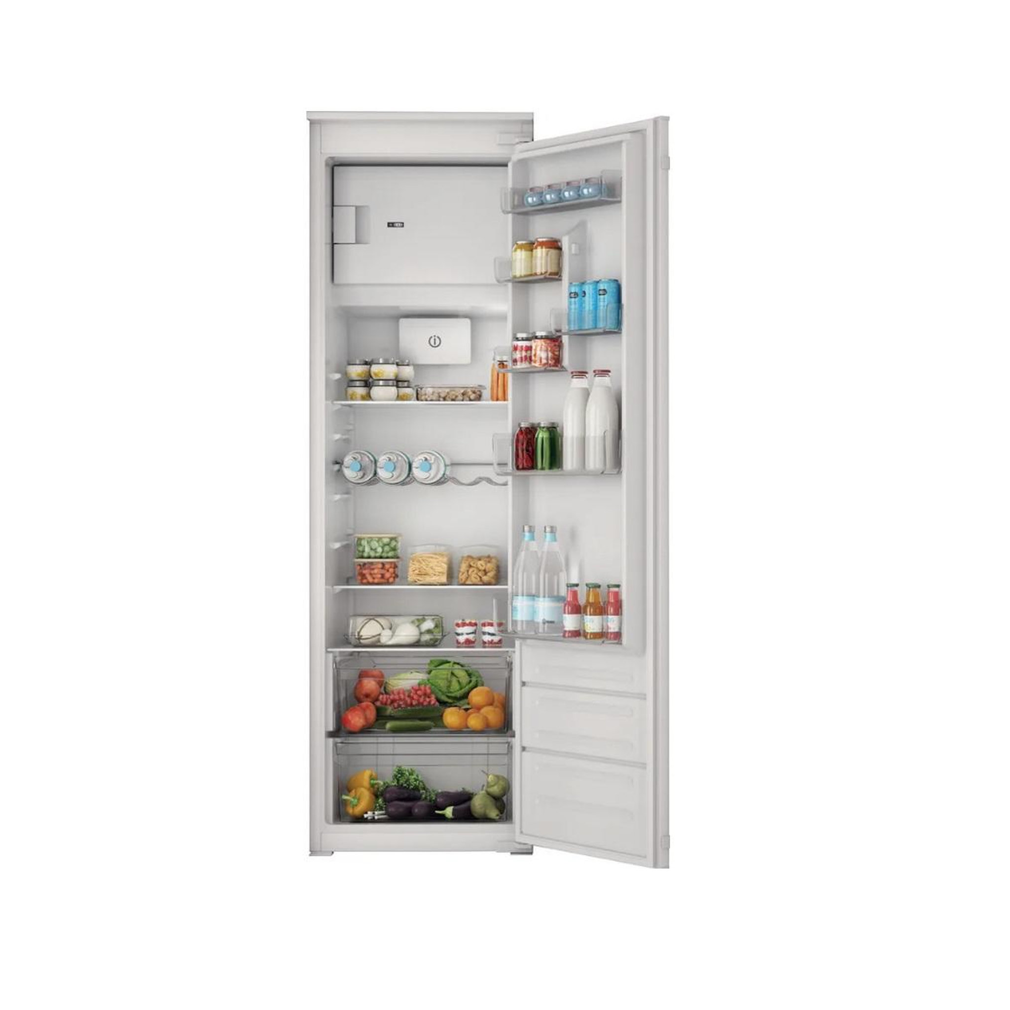 Voir la diapositive 5 : Indesit Réfrigérateur 1 porte intégrable à glissières 285l - INSD184011B1FR