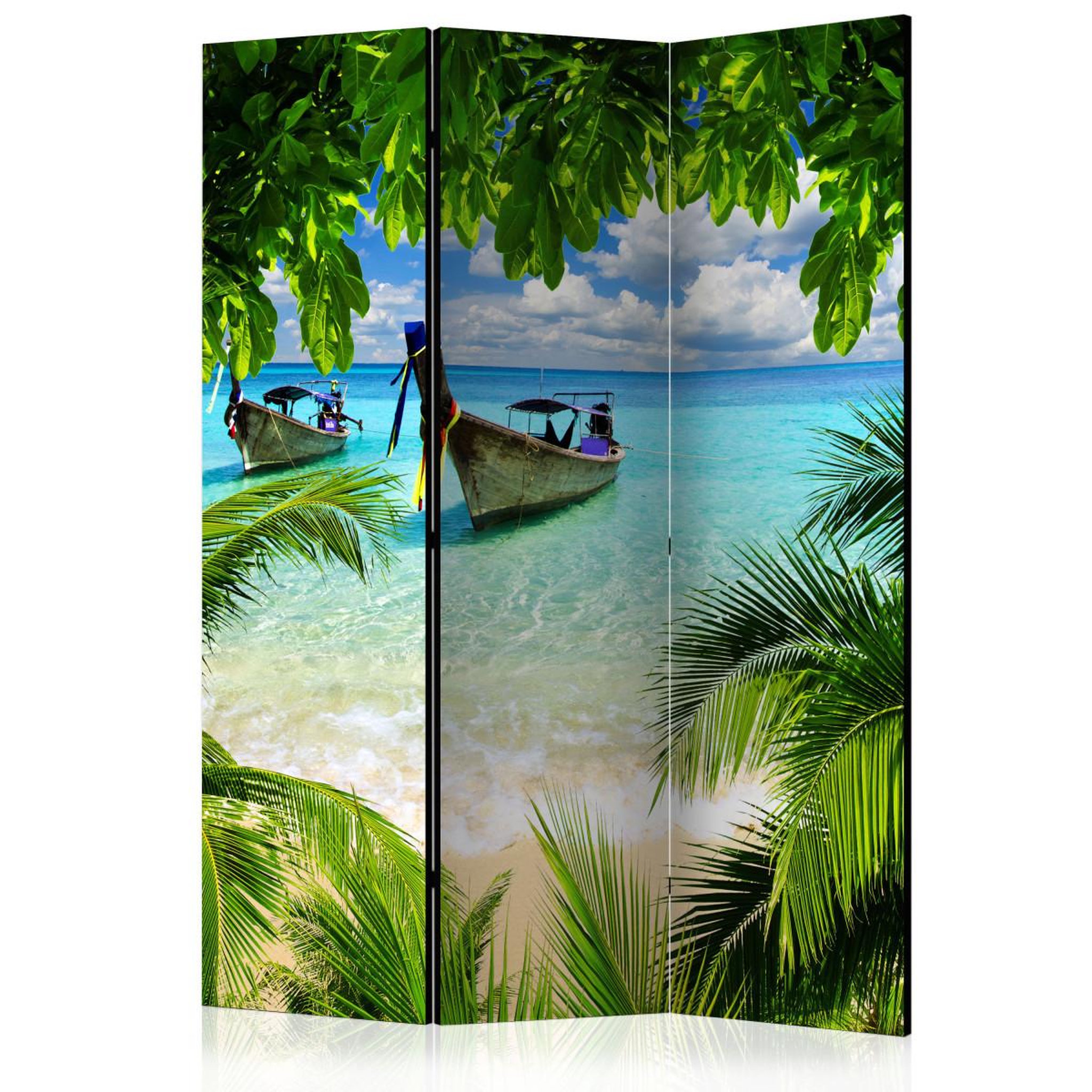 Paris Prix Paravent 3 volets  tropical paradise  135x172cm