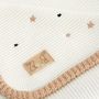 Voir la diapositive 3 : Petit Béguin Couverture bébé en tricot Hello Baby