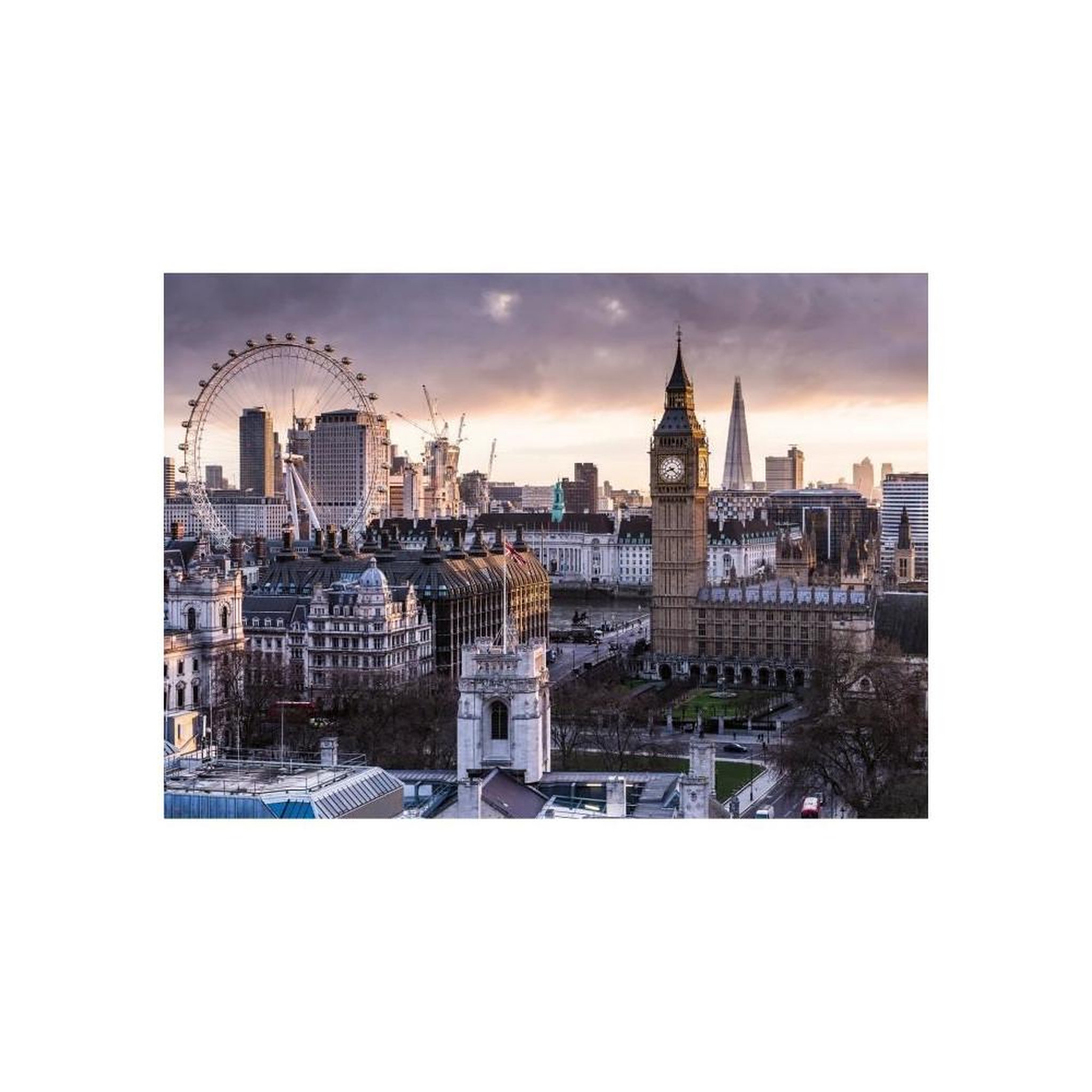 Voir la diapositive 3 : RAVENSBURGER Puzzle 1000 pièces - La ville de Londres en détail - Ravensburger