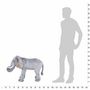 Voir la diapositive 4 : VIDAXL Jouet en peluche Éléphant Gris XXL