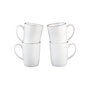 Voir la diapositive 3 : BJORN Mug PURE 40cl - 4 pièces - Blanc Neige