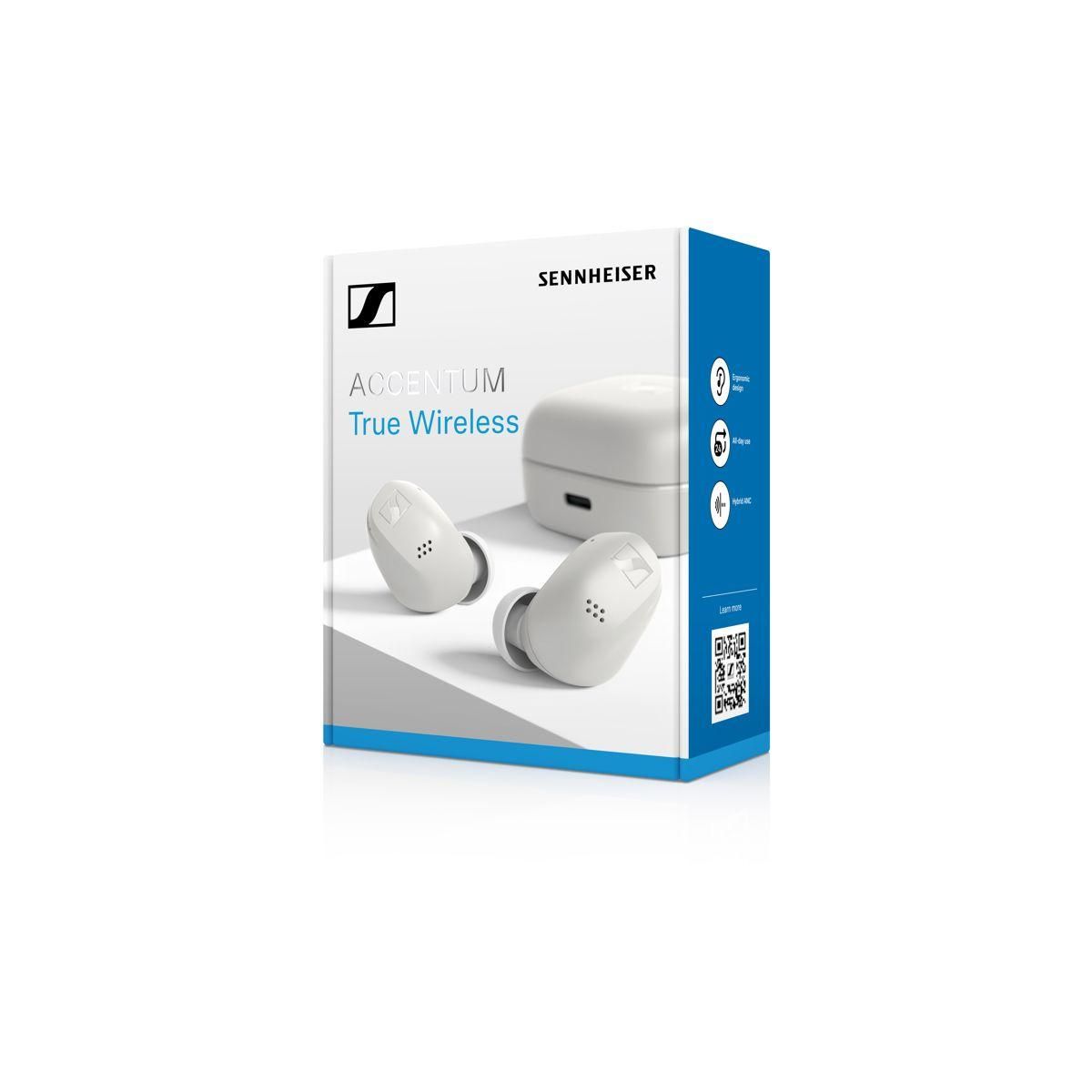 Sennheiser Ecouteurs Accentum True Wireless Blanc