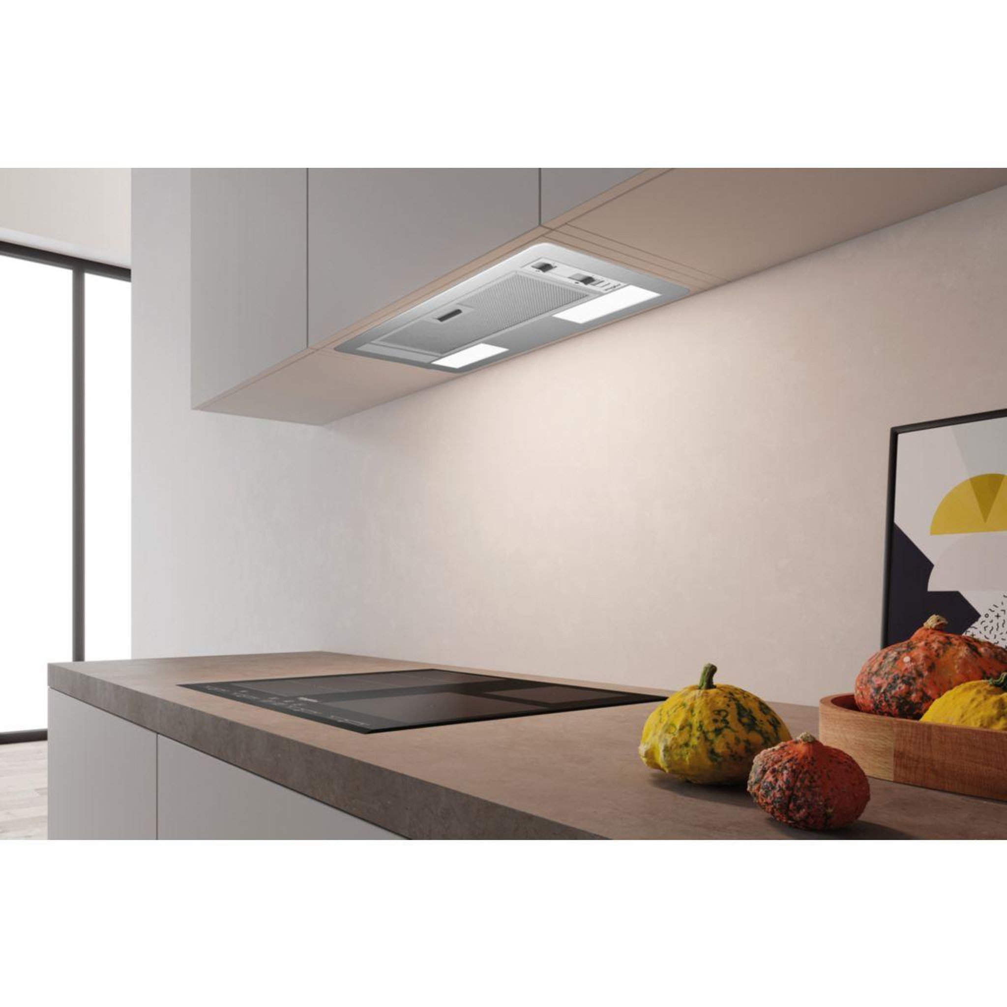 Voir la diapositive 3 : Whirlpool Hotte encastrable wct64flsx