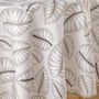 Voir la diapositive 2 : Paris Prix Nappe Antitache Ronde Imprimé  Alma  180cm Naturel