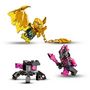 Voir la diapositive 6 : LEGO Ninjago 71768 La Moto Dragon d&rsquo;Or de Jay, Jouet avec Figurines pour Enfants