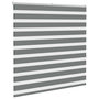 Voir la diapositive 3 : VIDAXL Store zebre gris fonce largeur du tissu 140,9 cm polyester