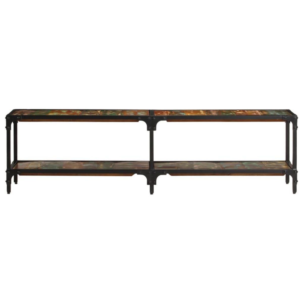 VIDAXL Meuble TV 150x30x41 cm bois massif de recuperation