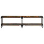 Voir la diapositive 4 : VIDAXL Meuble TV 150x30x41 cm bois massif de recuperation